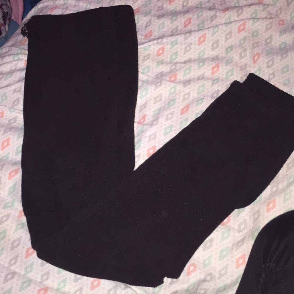 Fleece leggings